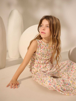 Топ и брюки в комплекте для девочки Next AT2-459, Кремовый