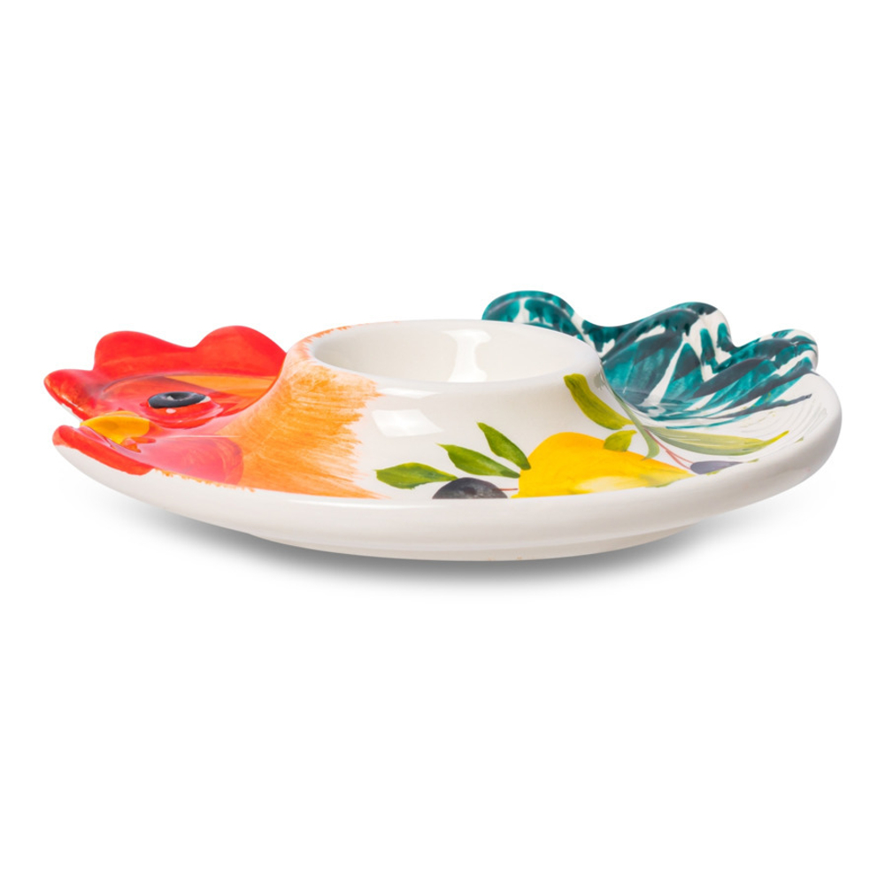 Подставка для яиц 13х13см Edelweiss Петухи