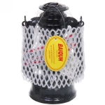 Лампа керосиновая «Винтаж» 19см 110мл переносная, цвет черный