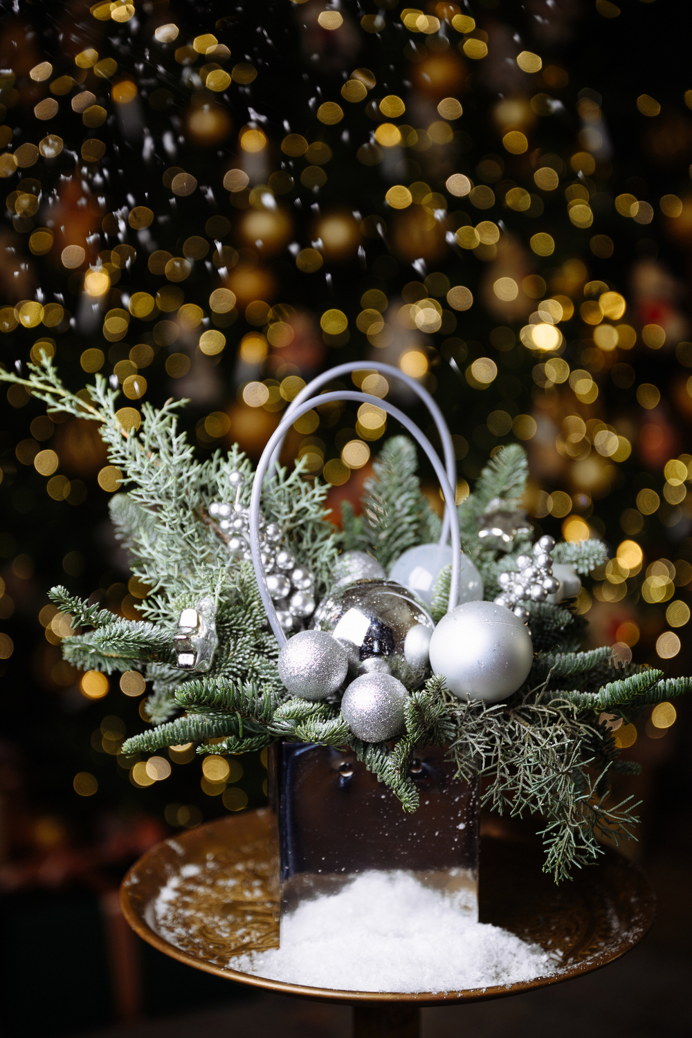 Новогодняя сумочка Зимний узор