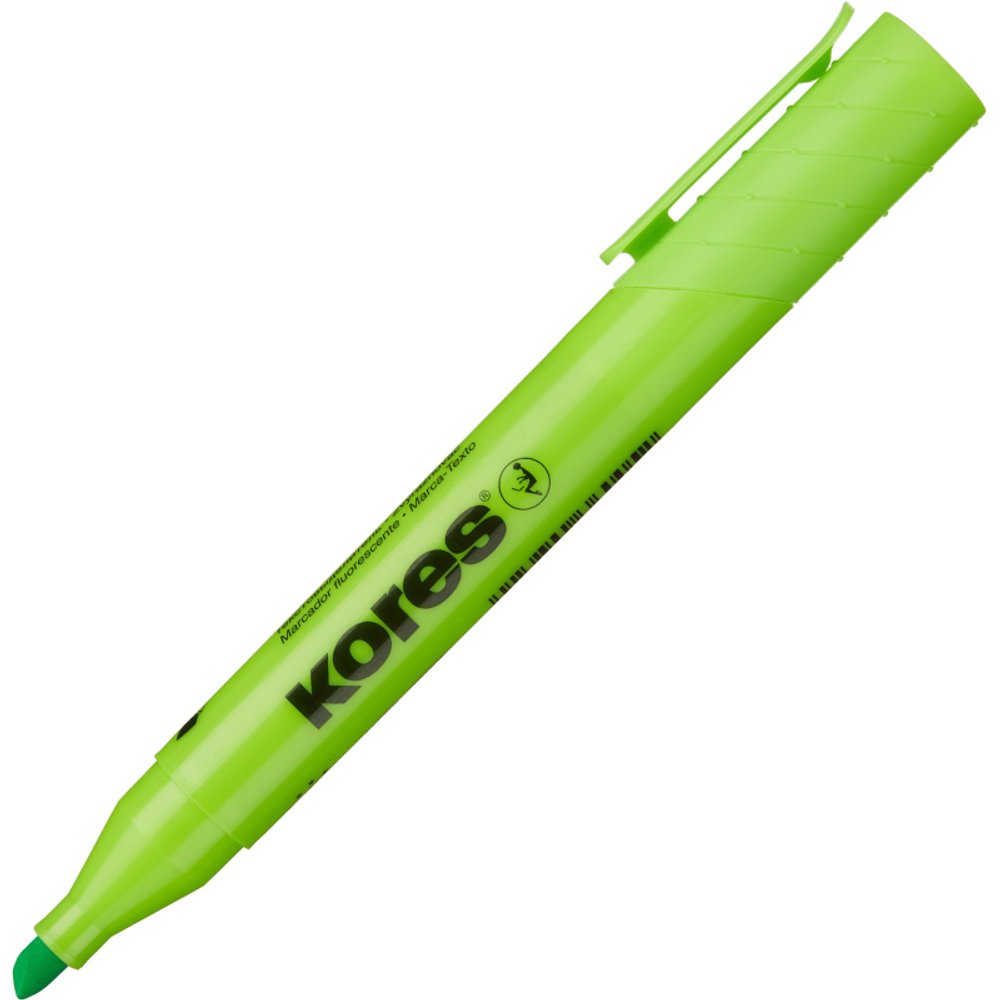 Маркер текстовыделитель KORES 1-5 мм