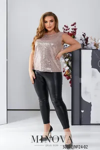 Майка 24-02-пудрово-бежевый Minova