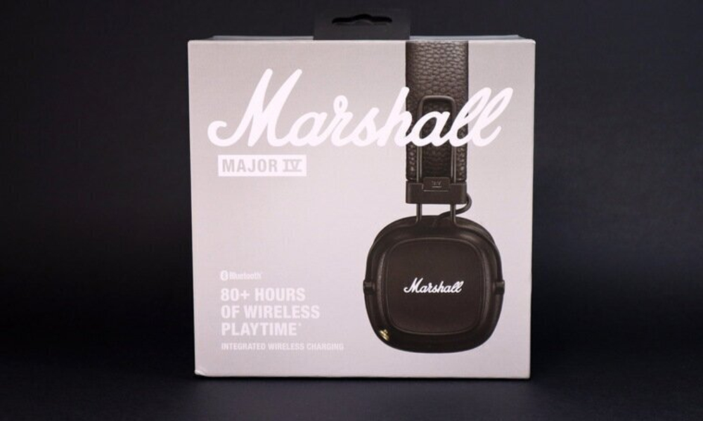 Беспроводные наушники и гарнитуры Marshall MAJOR IV Brown 4, mini jack 3.5 mm, Коричневый