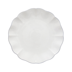 Тарелка Rosa, 28 см, цвет белый, керамика Costa Nova