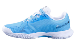 Детские кроссовки для Падел Babolat Jet Premura 2 JR - cyan blue/white