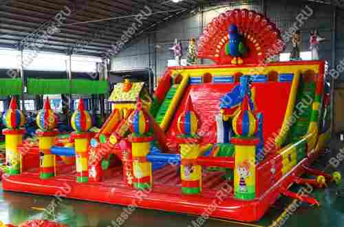 Коммерческий батут "Жар-птица", 18*12*7 м