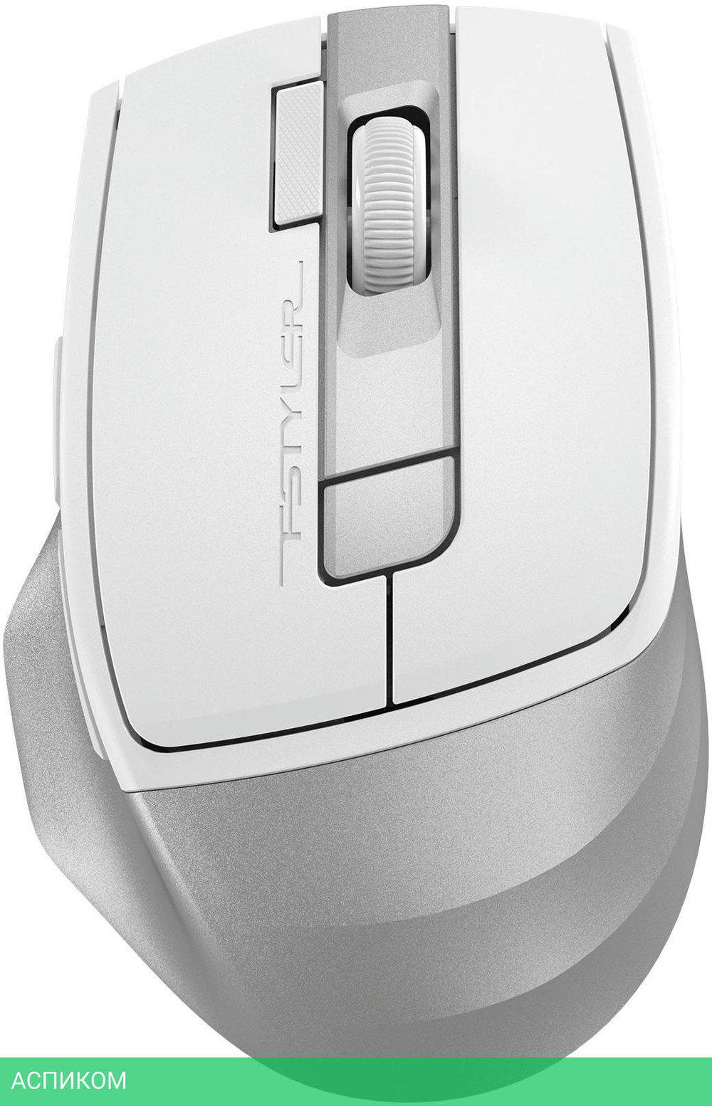 Мышь A4Tech Fstyler FG45CS Air 2 Silver White