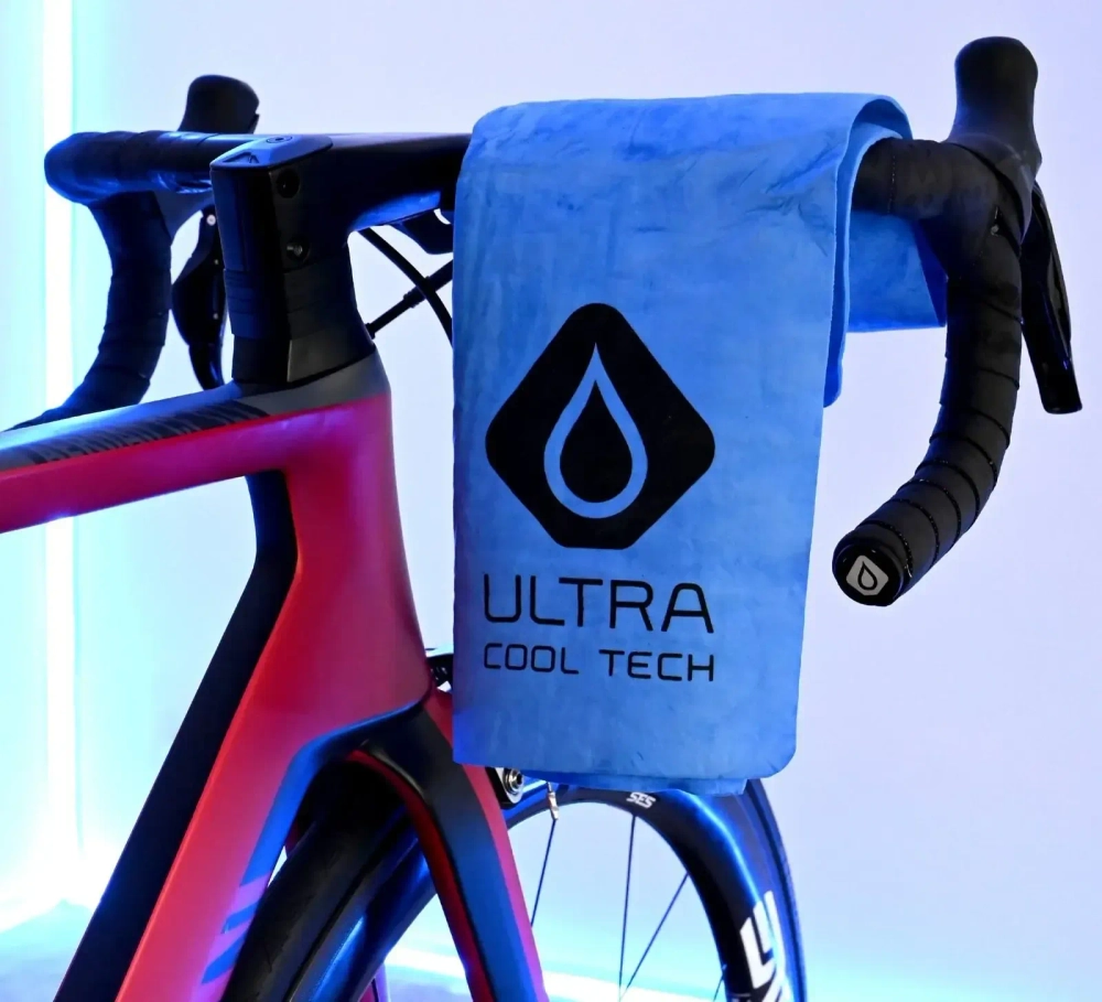 Теннисное полотенце Ultra Cool Tech Glacier Cooling - blue