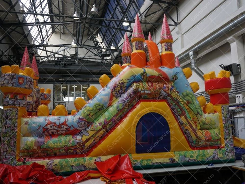 Батут "Кот в сапогах"