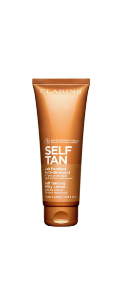 Clarins Self Tan Milky Lotion - лосьон автозагар для тела и лица /   125  ml  / GTIN 3380810449020