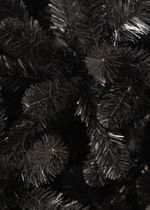 Искусственная черная елка «Чёрная жемчужина» (пвх) от 1,2 м до 3 м