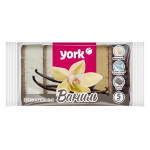 Губки для посуды 5 шт Ваниль с закруглёнными краями YORK