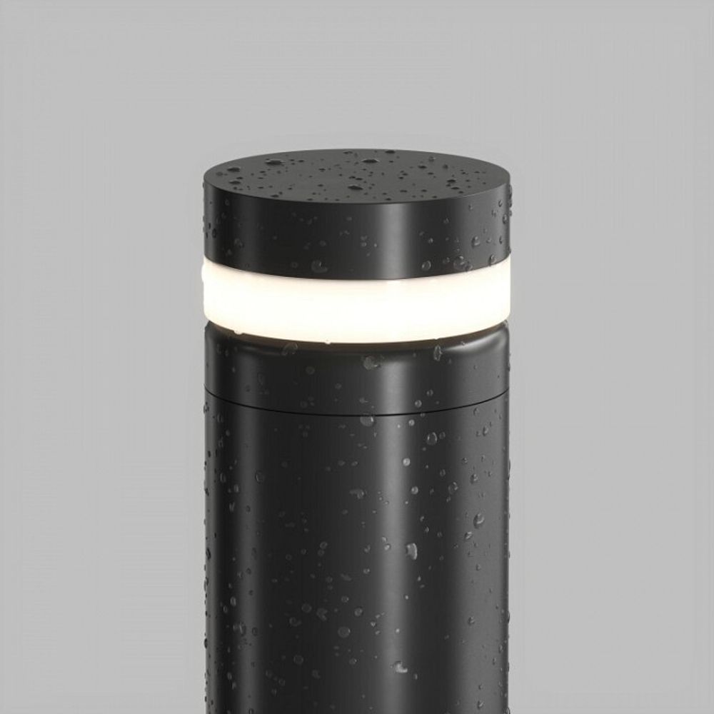 Наземный низкий светильник Denkirs  DK9816-BK