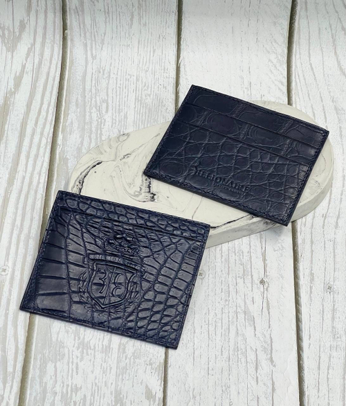 Картхолдер Billionaire из кожи крокодила