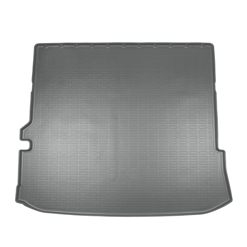 Коврик в багажник Norplast/Unidec для Toyota Highlander IV в кузове XU70 (2019-) Серый,разложенный 3 ряд, полиуретан, арт.NPA00-T88-309-G