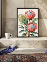 постер 30х40 см интерьерный на стену 1 шт