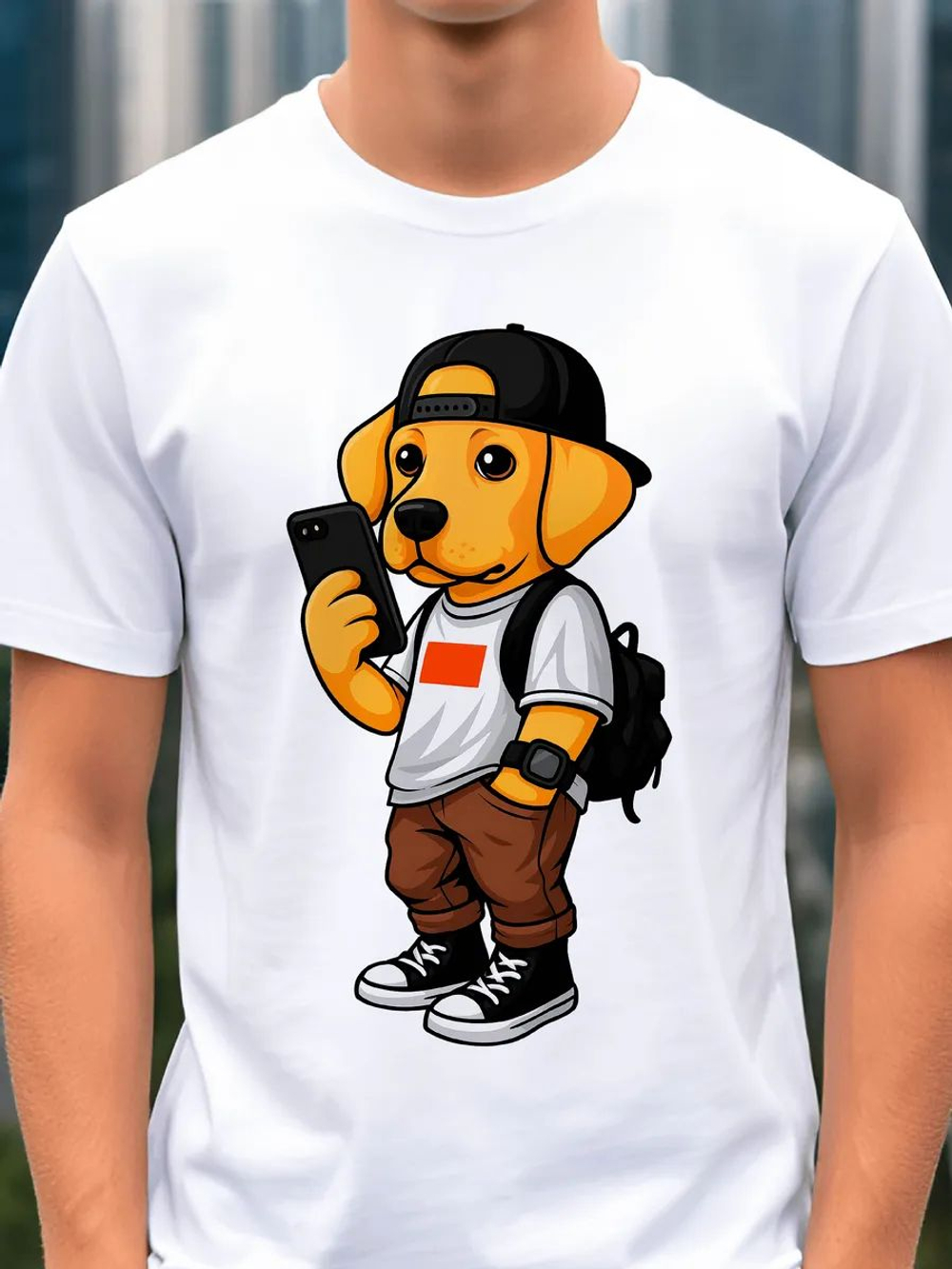 Термонаклейка на одежду с волком