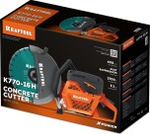 Бензорез KRAFTOOL K770-16 H 400 мм, с диском по бетону K770-16 H