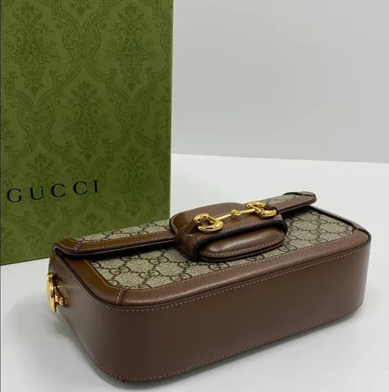 Мини-сумка через плечо Gucci Horsebit 1955