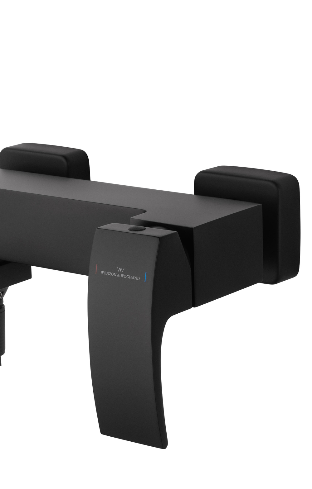 Смеситель для ванны с душем WONZON & WOGHAND FIT, Черный матовый (WW-88639009-MB)