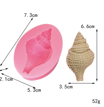 Молд силиконовый ракушка "Рапан"