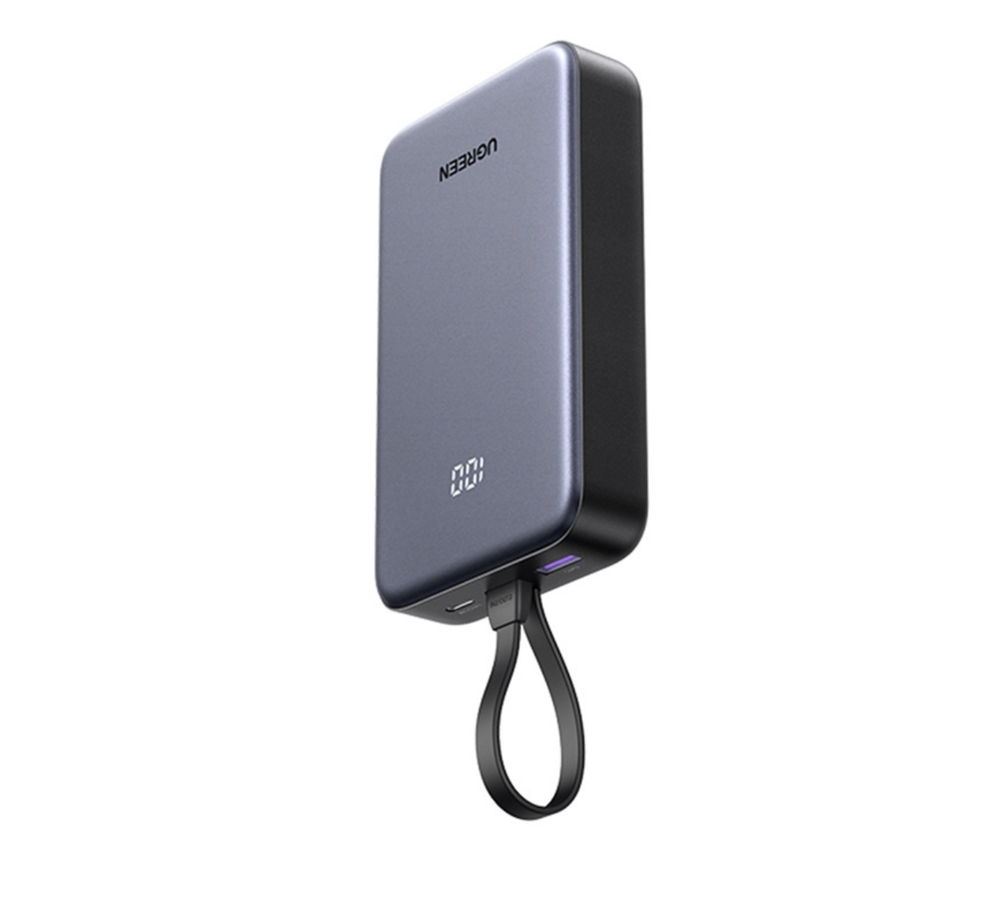 Аккумулятор внешний UGREEN Power Bank 45W (20000mAh) (PB536) серый