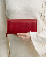 Кошелек 021 12 красный