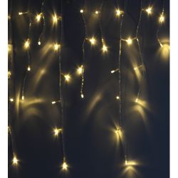 ENIB-01B ЭРА Гирлянда LED Бахрома 1,8 м*0,5 теплый свет 8 режимов 220V, IP20 | Гирлянды