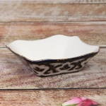 Салатница большая «Пахта» с позолотой