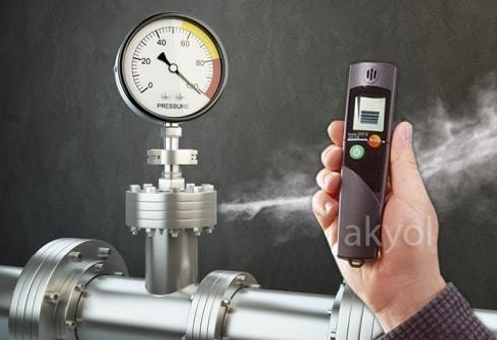 Детектор утечек Testo 317-2 с кейсом, зажимом для ремня, ремешком, батарейкой