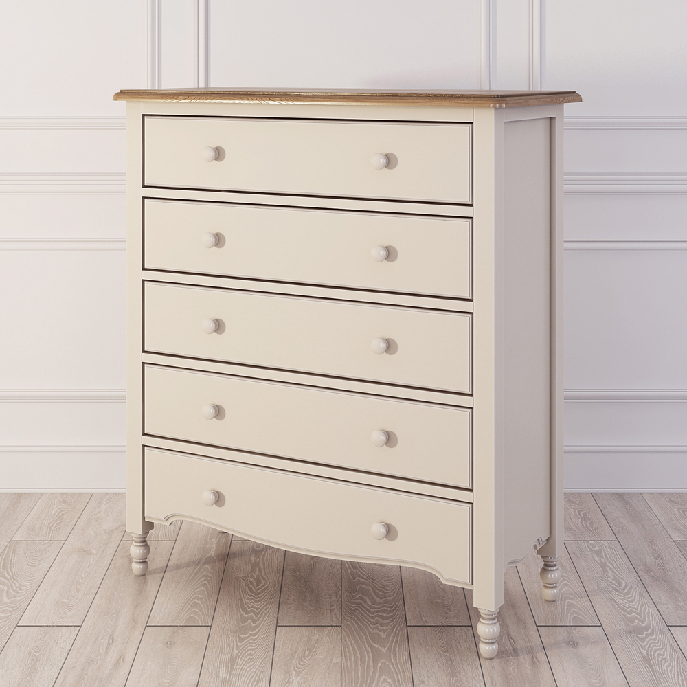 Комод бельевой 5 ящиков Leblanc