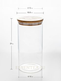 стеклянная банка 1400 мл размеры