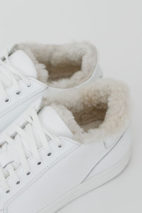 КЕДЫ С МЕХОМ НИКС МОЛОЧНЫЙ