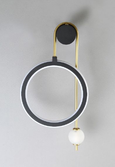 Бра Crystal Lux Corida AP25W Led Black/Gold