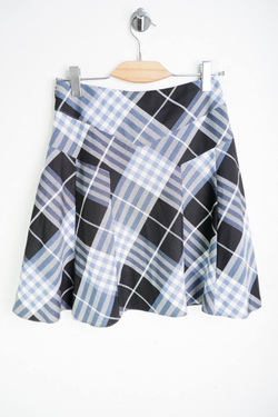 Юбка Bravo в практичную клетку, визуально 44 размер, новая