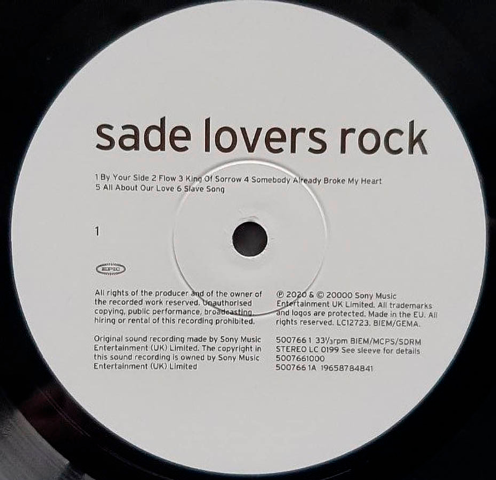 Sade / Lovers Rock (LP)