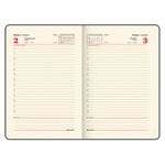 Ежедневник датированный 2023 А5 138x213 мм BRAUBERG "Flap", синий, 114148