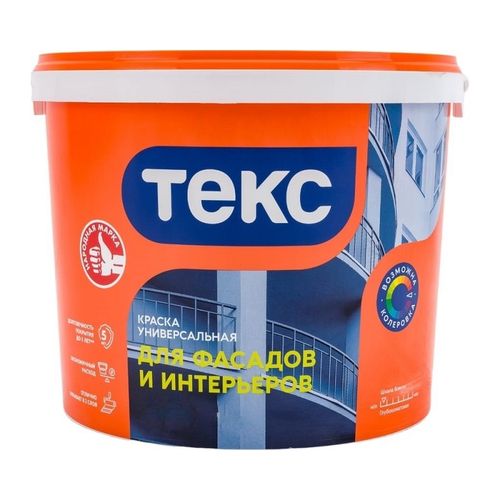 Краска для фасадов и интерьеров Текс VVA 25 кг