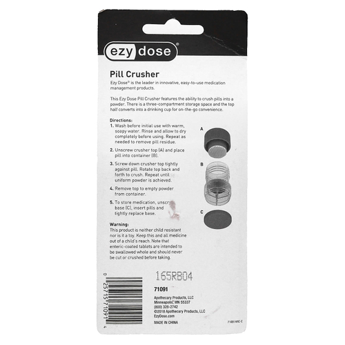Ezy Dose, измельчитель таблеток, 1 шт.