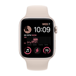 Умные часы Apple Watch SE (2022) GPS, 44mm, Aluminium Case with Sport Band M/L, Starlight (Сияющая звезда)