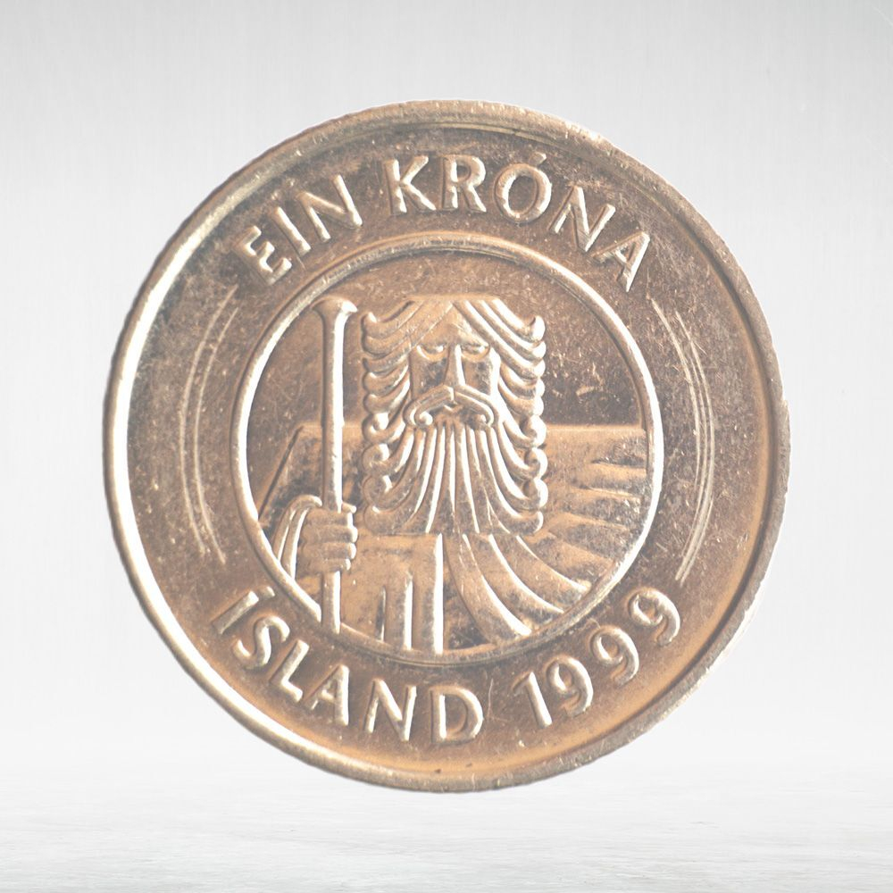Iceland, 1 Króna, 1999, XF