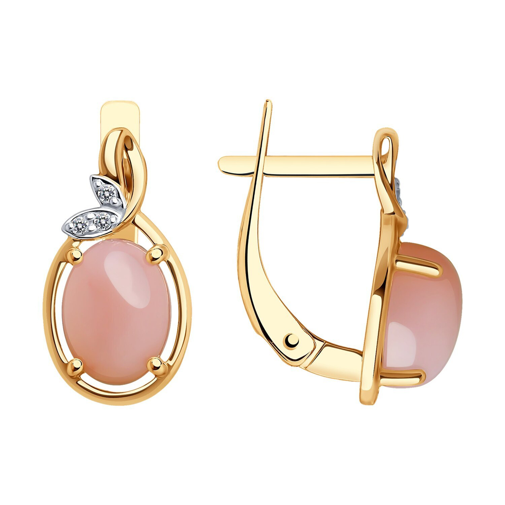 Серьги из золота 585 пробы