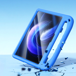 Детский чехол синего цвета на планшет Xiaomi Pad 6 и 6 Pro от от Dux Ducis, серия Puff Series Case