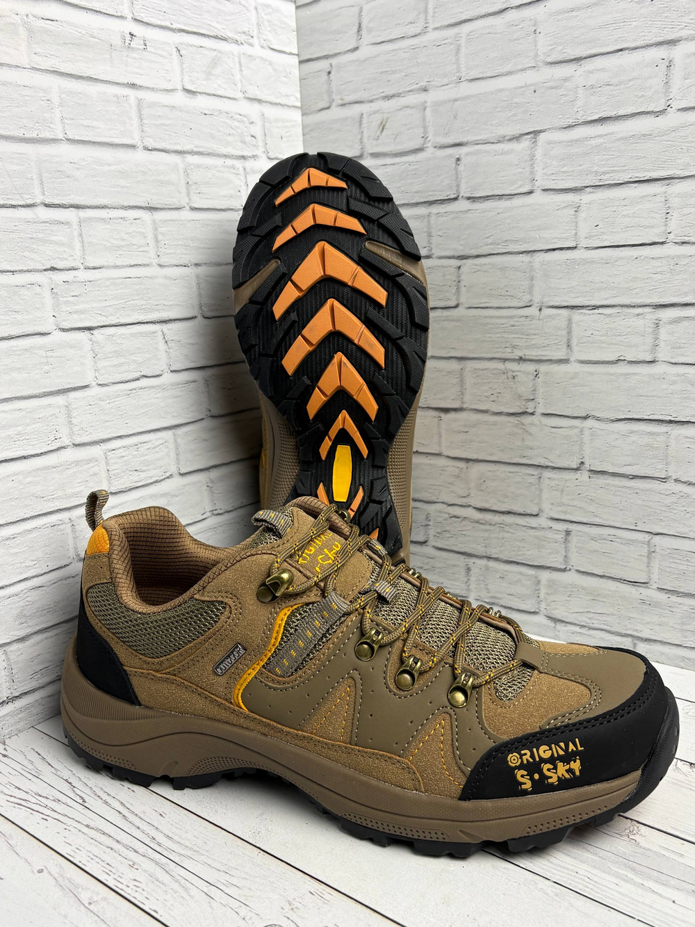 Тактические кроссовки S-Sky Outdoor / Весна / Светло-Коричневые