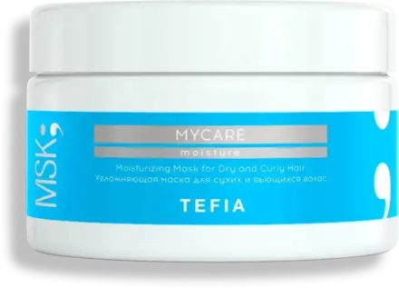 Tefia Mycare Увлажняющая маска для сухих и вьющихся волос, 250 мл