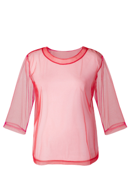 Блузка женская 4319зп, красный #60Кр094319зп