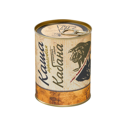 Купить Каша гороховая с копченым мясом Кабана