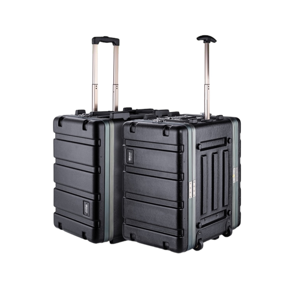 Кейс рэковый на колесиках с ручкой RB PE-6U-400/W