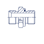 Штуцер FE BSP 3/8 - BSP 3/8