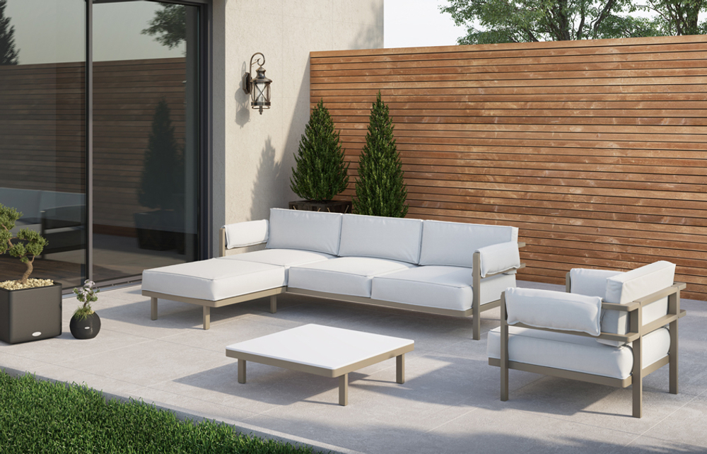 Кресло металлическое Papatya Loca Sofa LS 01